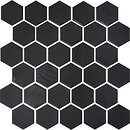 Фото Kotto Ceramica мозаїка Hexagon H 6021 Black 29.5x29.5