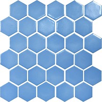 Фото Kotto Ceramica мозаїка Hexagon H 6027 Violet 29.5x29.5
