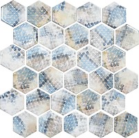 Фото Kotto Ceramica мозаїка Hexagon HP 6017 29.5x29.5