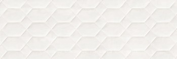 Фото Ragno ceramica плитка для стін Resina Bee 3D Struttura Bianco Rettificato 40x120 (R79M)