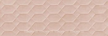 Фото Ragno ceramica плитка для стін Resina Bee 3D Struttura Rosa Rettificato 40x120 (R79P)
