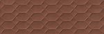 Фото Ragno ceramica плитка настенная Resina Bee 3D Struttura Terracotta Rettificato 40x120 (R79S)