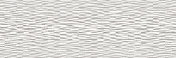 Фото Ragno ceramica плитка настенная Resina Wall 3D Struttura Bianco Rettificato 40x120 (R79E)