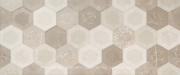 Фото Porcelanite Dos плитка для стін Lyon 8215 Crema Relieve Rodas 33.3x80