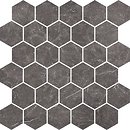 Фото Nowa Gala мозаїка Imperial Graphite Mozaika Hexagon IG 13 Poler 27x27