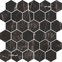 Фото Nowa Gala мозаика Magic Black Mozaika Hexagon MB 14 Poler 27x27