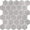 Фото Nowa Gala мозаїка Silver Grey Mozaika Hexagon SY 12 Poler 27x27