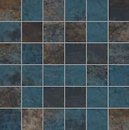 Фото La Fenice мозаика Oxydum Mosaico Su Rete Steel 30x30 (Tozz. 5x5)