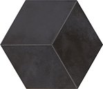 Фото Pamesa плитка мозаїчна Kingsbury Jubilee Hexagonos Grafito Compacglass 19.8x22.8