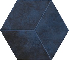 Фото Pamesa плитка мозаїчна Kingsbury Jubilee Hexagonos Navi Compacglass 19.8x22.8