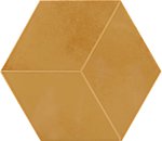 Фото Pamesa плитка мозаїчна Kingsbury Jubilee Hexagonos Ocre Compacglass 19.8x22.8