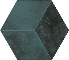 Фото Pamesa плитка мозаїчна Kingsbury Jubilee Hexagonos Vert Compacglass 19.8x22.8