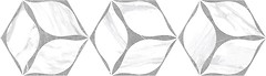 Фото Oset плитка Corola Hex Grey 20x24