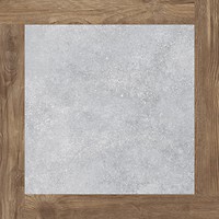 Фото Golden Tile плитка напольная Terragres Concrete&Wood серая 60.7x60.7 (G92510)