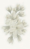 Фото Golden Tile декор Verdelato Magnolia 25x40 (А6А301)