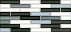 Фото Inter Cerama плитка мозаїчна Vitro синя 23x50 (2350220052)