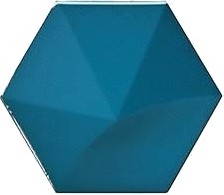 Фото Equipe Ceramicas плитка для стін Magical3 Oberland Electric Blue 10.7x12.4 (24433)