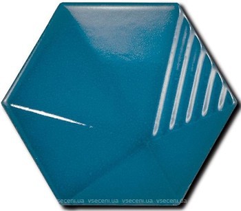 Фото Equipe Ceramicas плитка настенная Magical3 Umbrella Electric Blue 10.7x12.4 (23839)