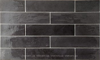 Фото Equipe Ceramicas плитка для стін Tribeca Basalt 6x24.6 (26874)