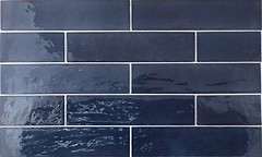 Фото Equipe Ceramicas плитка для стін Tribeca Blue Note 6x24.6 (26879)