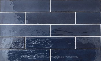 Фото Equipe Ceramicas плитка настенная Tribeca Blue Note 6x24.6 (26879)