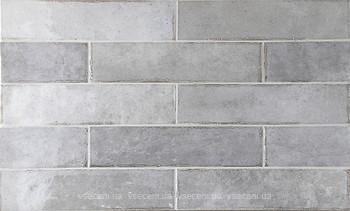 Фото Equipe Ceramicas плитка для стін Tribeca Grey Whisper 6x24.6 (26873)