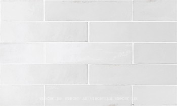 Фото Equipe Ceramicas плитка для стін Tribeca Gypsum White 6x24.6 (26871)
