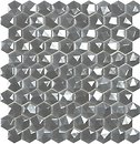 Фото Vidrepur мозаїка Magic Hex 47 D Silver 35x35