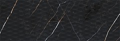 Фото Inter Cerama плитка настенная Dark Marble черная 30x90 (3090210082/P)