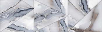 Фото Inter Cerama плитка для стін Galatea світло-сіра 25x80 (2580232071-1)
