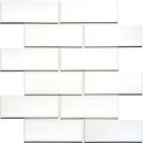 Фото Kotto Ceramica мозаїка Brick B 6024 White 30x30