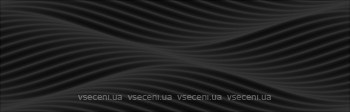 Фото Inter Cerama плитка для стін Black & White чорна 25x80 (2580201082/P)