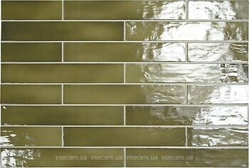 Фото Equipe Ceramicas плитка для стін Manacor Basil Green 6.5x40