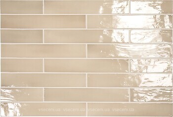 Фото Equipe Ceramicas плитка настенная Manacor Beige Argile 6.5x40