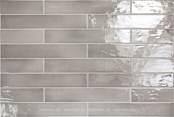 Фото Equipe Ceramicas плитка для стін Manacor Mercury Grey 6.5x40