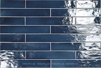 Фото Equipe Ceramicas плитка настенная Manacor Ocean Blue 6.5x40
