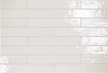 Фото Equipe Ceramicas плитка для стін Manacor White 6.5x40