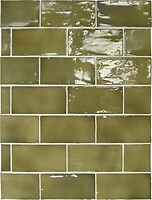 Фото Equipe Ceramicas плитка для стін Manacor Basil Green 7.5x15