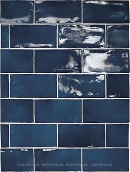 Фото Equipe Ceramicas плитка для стін Manacor Ocean Blue 7.5x15