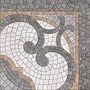Фото Golden Tile плитка для підлоги Edward Mix сіра 40x40 (EDБ830)
