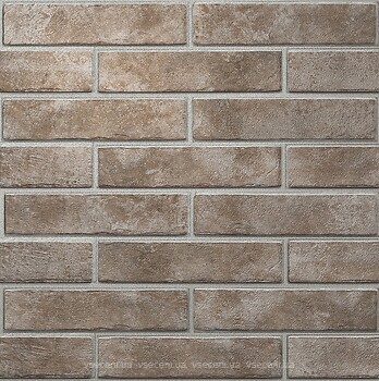 Фото Golden Tile плитка для стін Brickstyle Baker Street бежева 6x25 (221010)