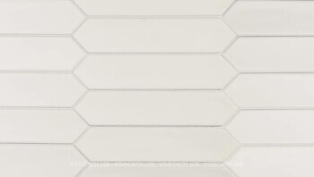 Фото Equipe Ceramicas плитка для стін Lanse White 5x25