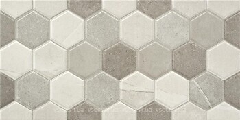 Фото Keratile декор Talo Hive Grey 25x50