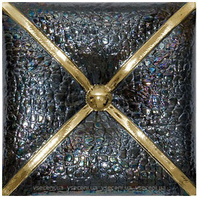 Фото Unicer декор Cushion Metal Negro Oro P70 20x20