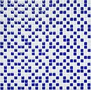 Фото Kotto Ceramica мозаика GM 410006 C2 Cobalt D/White 30x30