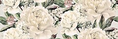 Фото Cersanit плитка настінна Gracia White Flower Satin 20x60