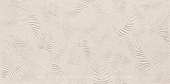 Фото Atlas Concorde плитка для стін 3D Wall Carve Leaf Ivory 40x80