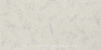 Фото Atlas Concorde плитка для стін 3D Wall Carve Leaf Pearl 40x80