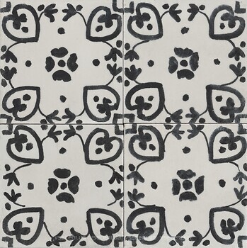Фото Marazzi плитка Memoria Tappeto 2 Nero 15x15 (MANN)