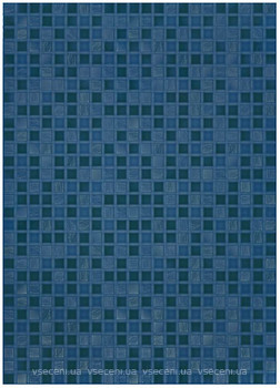 Фото БерезаКераміка плитка мозаїчна Квадро синя 25x35